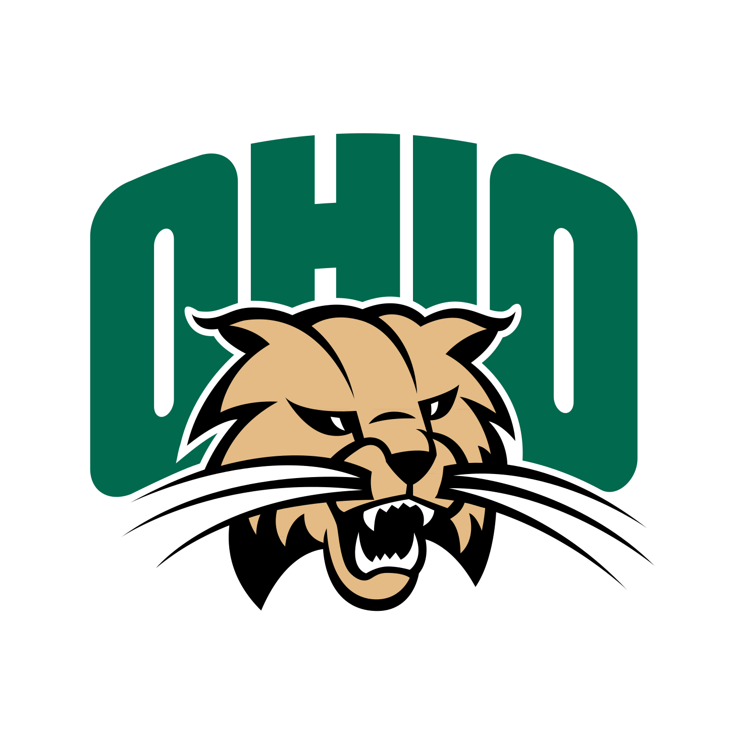Ohio Bobcats School Logo