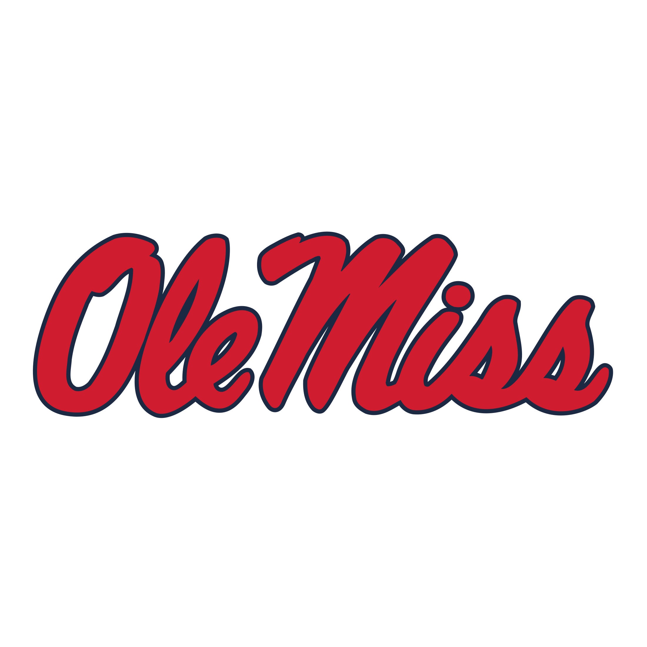 Ole Miss Rebels School Logo