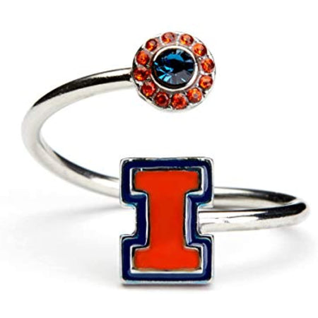 Louisiana State University LSU Logo Ring - Adjustable