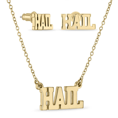 Michigan Spirit Necklace - 'Hail To The Victors'