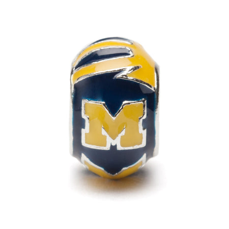 Michigan Football Helmet Charm Pendant