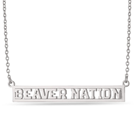 Penn State Paw Cutout Necklace