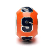 Syracuse Bead Charm - Orange Block S Repeat