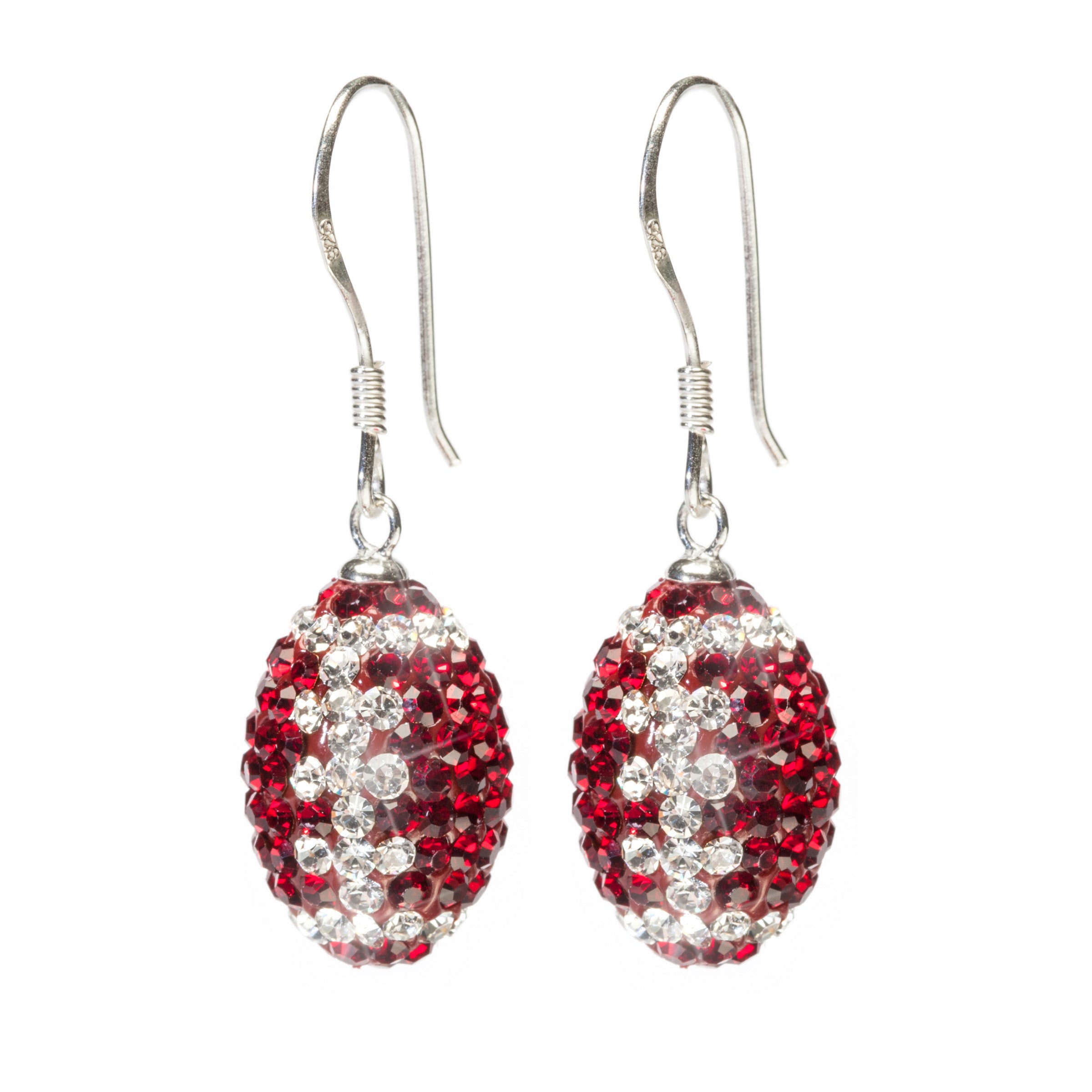 Wholesale Crystal Football Earrings ($15)