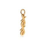 XOXO Charm Necklace 18K Gold Dipped