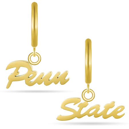 Penn State Link Chain Charm Bracelet - 18K Gold Dipped