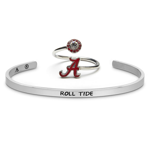 Gift Set-Alabama Ring and Roll Tide Bangle