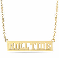 Alabama ROLL TIDE 18K Gold Plated Necklace