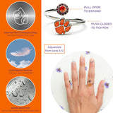 Clemson Adjustable Ring