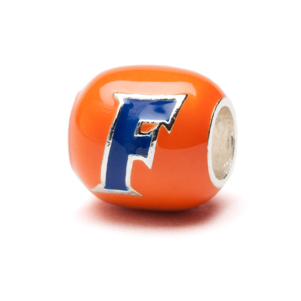 Florida Bead Charm - Orange 2-Sided Logo