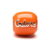 Florida Bead Charm - Orange 2-Sided Logo