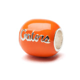 Florida Bead Charm - Orange 2-Sided Logo