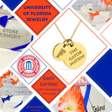 Florida Gators 18K Gold Plated Charm Necklace