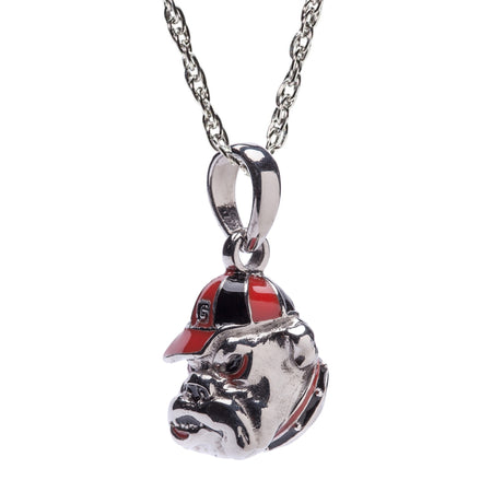 OSU Brutus Bead with Scarlet Crystal Charm Set