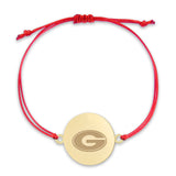 Georgia G Logo Charm Adjustable Cord Bracelet