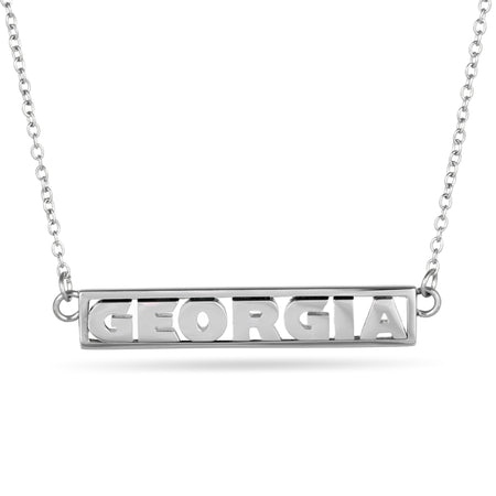 WE ARE Penn State Script Bar Necklace