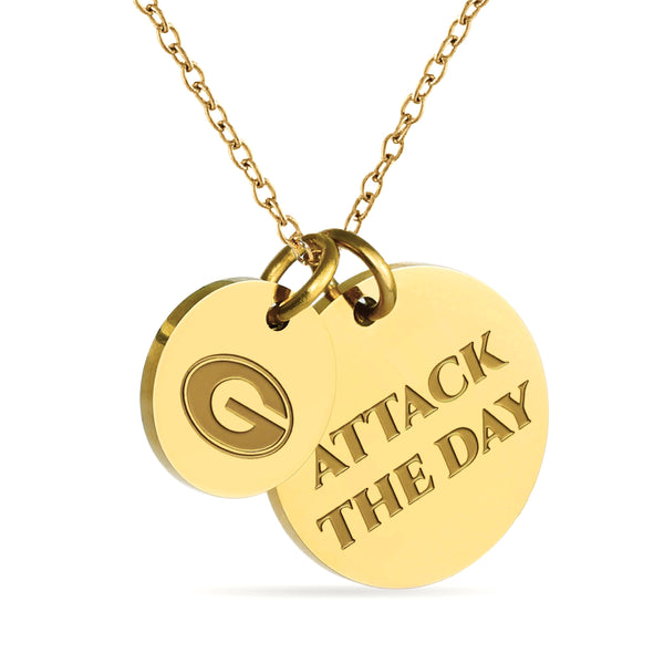 University of Georgia 18K Gold Coated Charm Necklace