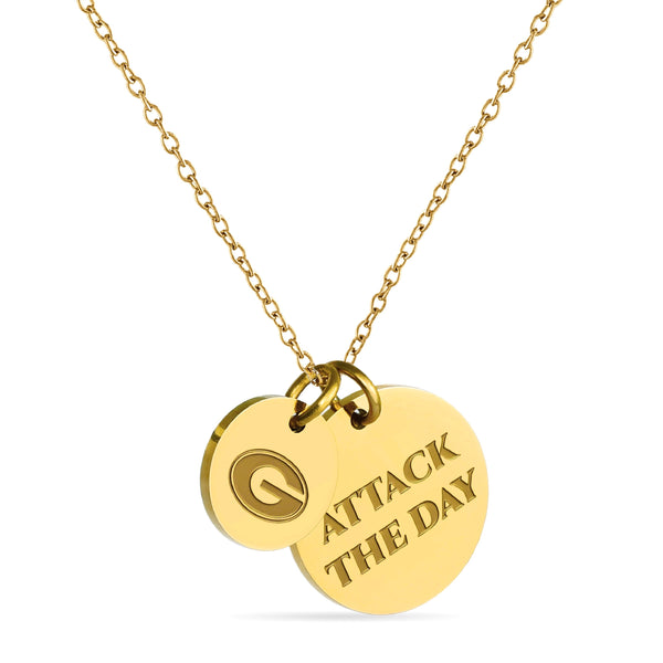 University of Georgia 18K Gold Coated Charm Necklace