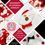 University of Georgia 18K Gold Coated Charm Necklace