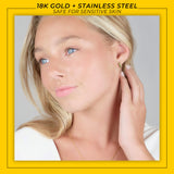 Iowa Mix-n-Match Gold Plated Studs