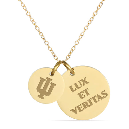 Georgia Map Charm Necklace - 18K Gold Finish