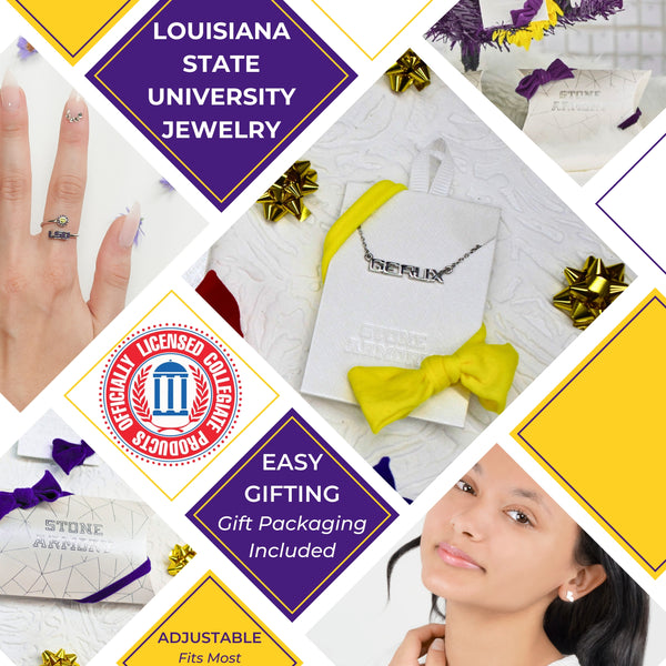 LSU Geaux Necklace