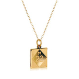 Michigan M22 Charm Necklace - 18K Gold Finish