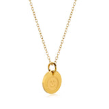Cherry Hut Charm Necklace - 18K Gold Dipped