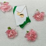 Michigan State 18K Gold Dipped Charm Necklace