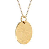 Great Lakes H.O.M.E.S. Charm Necklace - 18K Gold Dipped