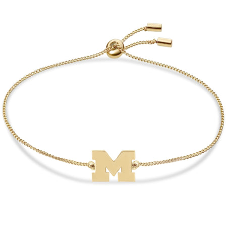 Penn State Link Chain Charm Bracelet - 18K Gold Dipped