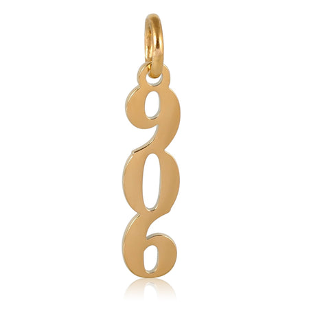 Great Lakes Charm Paperclip Necklace - 18K Gold Dip