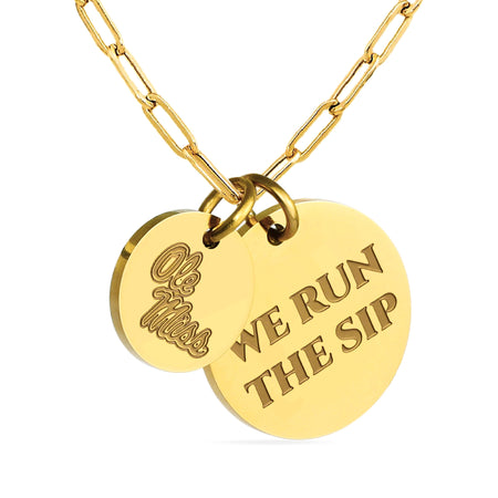 Michigan UP Necklace - Gold