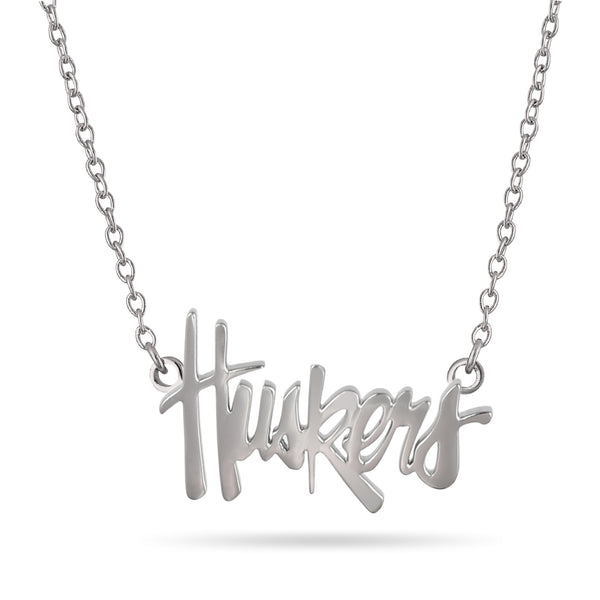 Nebraska Huskers Script Necklace