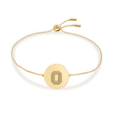 Ohio State Logo Bracelet - 18K Gold Dipped