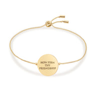 Ohio State Mantra Bracelet - 18K Gold Dipped