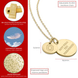 Ohio State 18K Gold Coated Charm Necklace