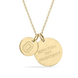 Ohio State 18K Gold Plated Charm Necklace