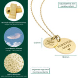 Ohio Bobcats Coin Charm Necklace - 18K Gold Dipped