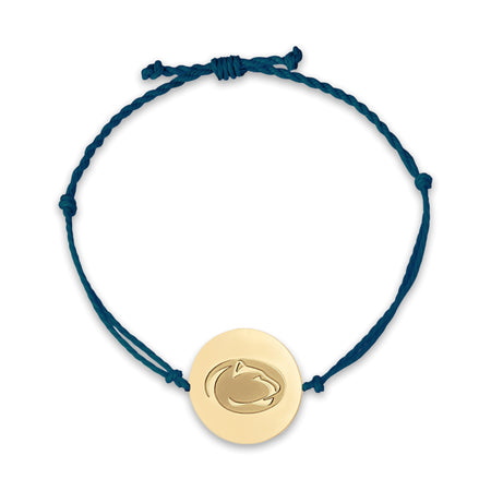 Georgia G Logo Coin Bolo Bracelet - 18K Gold Dipped