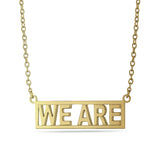 Penn State WE ARE Gold Plated Necklace