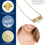 WE ARE Gold Plated Necklace