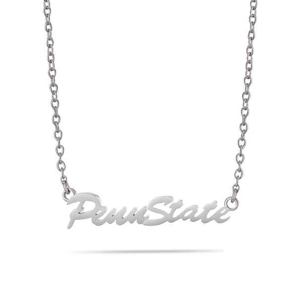 Penn State Script Necklace