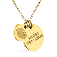 Penn State 18K Gold Plated Charm Necklace