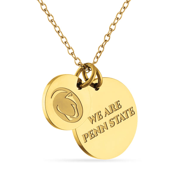 We Are Penn State Necklace 18K Gold Coated