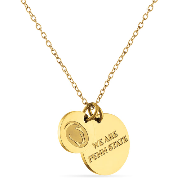 We Are Penn State Necklace 18K Gold Coated