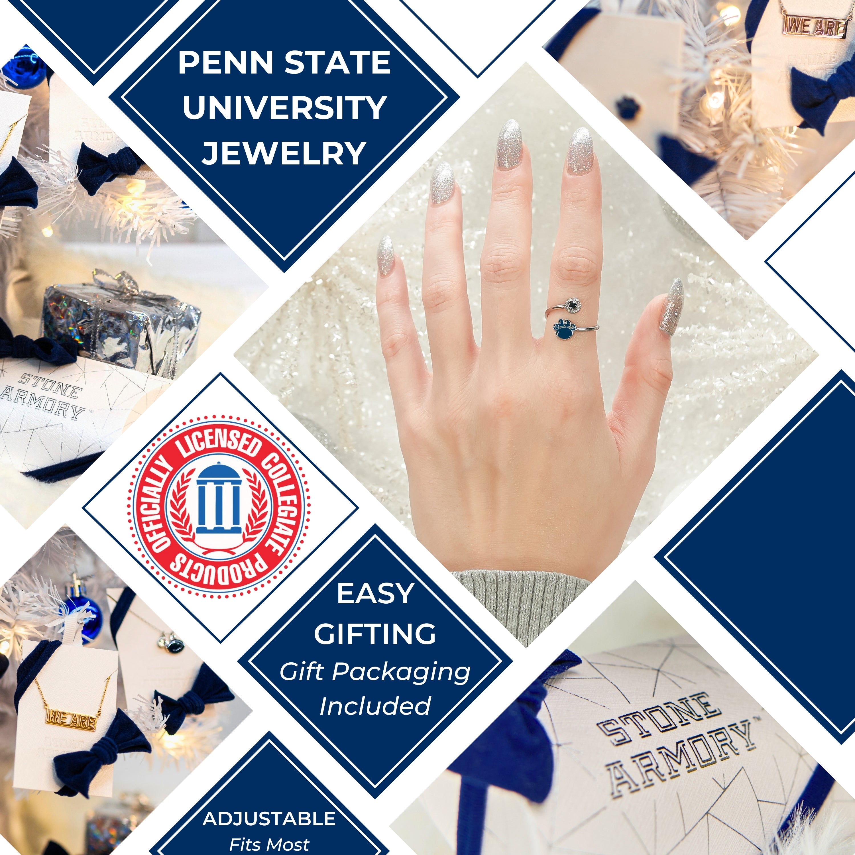Penn State Paw Ring – Stone Armory