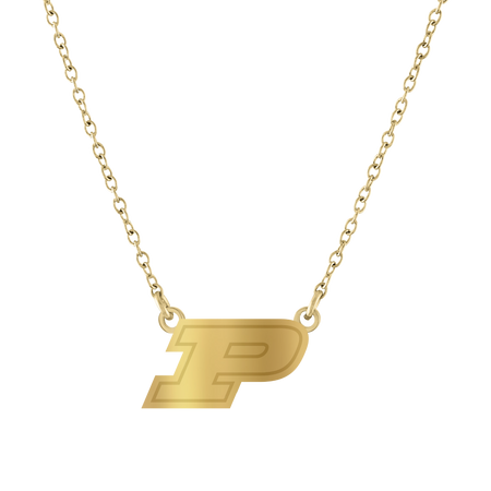 Michigan State SPARTANS WILL. Script Bar Necklace - 18K Gold Plated