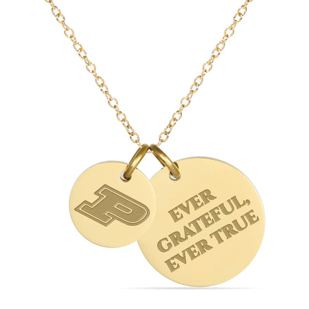 Georgia Map Charm Necklace - 18K Gold Finish