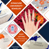 Syracuse Adjustable Ring - Navy